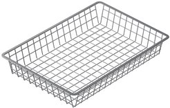 Корзина проволочная Larvij 39,3х55,5х8,5см д/корпуса шкафа 50х58см Серый