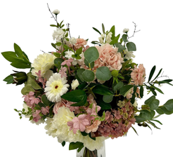 Композиция из искусственных цветов Пастельная симфония 92см