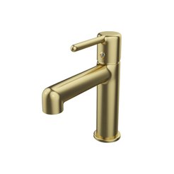 Смеситель для раковины IDDIS Aiger AIGMG00i01 золотой матовый