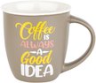 Кружка Nouvelle Home Coffee good idea 360мл фарфор