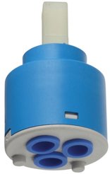 Эко-картридж Lemark SEDAL с керамическими пластинами, 40мм, короткий, LM8597P-BL