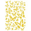 Наклейка декоративная Декоретто Золотые бабочки AI 5001 XL