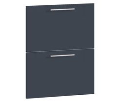 Фасад Эстель 59,6х71,3х1,6см Н-60 Графит глянец