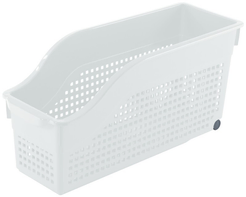 Контейнер кухонный Violet Лофт 35,5х13х17см на колесах, белый, пластик