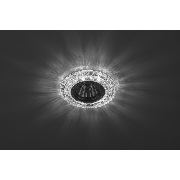 Светильник с подсветкой ЭРА DK LD3 SL/WH прозрачный