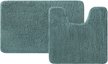 Набор ковриков для ванной комнаты, 50х80, 50х50см микрофибра, темно-зеленый, IDDIS, BSET06Mi13 Набор ковриков для ванной комнаты, 50х80, 50х50см микрофибра, темно-зеленый, IDDIS, BSET06Mi13