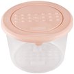 Контейнер д/СВЧ и морозилки Plast Team Pattern 0,8л 13х13х9,2см пудровый ПП