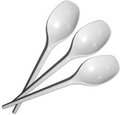 Набор ложек столовых Мистерия 16,5см белые,ПС 12шт