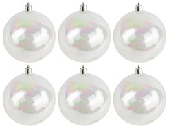 Набор шаров 6шт 8см радужный SYQA-0122293