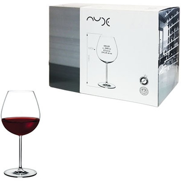 Набор бокалов для красного вина Nude Logo Vintage 690мл 6шт стекло