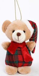 Украшение фигурное Мишка-мальчик 9см, красный, SYXTSA-5625011