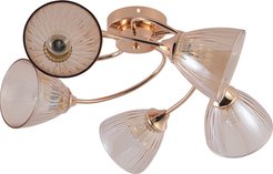 Люстра Silla 4450-5 5xE27/60Вт 570х570х230мм цвет золото