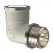 Уголок латунный V&G 3/4" внутренняя-наружная резьба