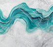 Фотообои виниловые на флизелиновой основе Изумрудная лагуна 300х270см