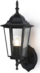 Светильник уличный настенный ST2010 BK/CL черный/прозрачный IP54 E27 max 40W 360х150х210
