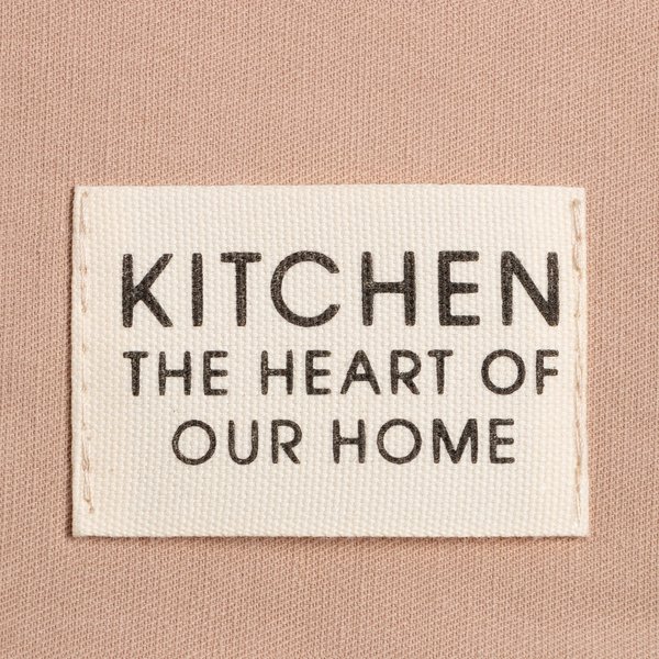 Полотенце кухонное Этель Kitchen 40х73 бежевый из саржи