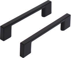 Ручка-скоба BL матовый черный StahlBuro A302-96 2шт