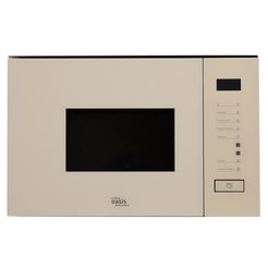 Печь микроволновая встраиваемая Oasis MW-SGI 800Вт 20л сенсорное управление, бежевый