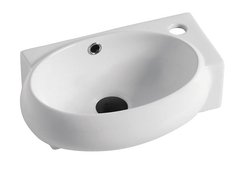 Раковина ALCORA Cava 42 (левый) с отверстием под смеситель 