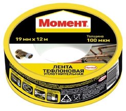 Лента тефлоновая уплотнительная (ФУМ) Момент (20м)