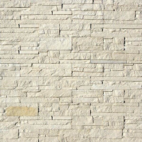 Плитка гипсовая декоративная Монтебелло (0,43м2) белый А200-00 уп