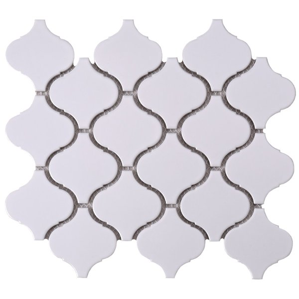 Мозаика Tessare 28х24,6х0,6см керамика белый шт(DA31000)