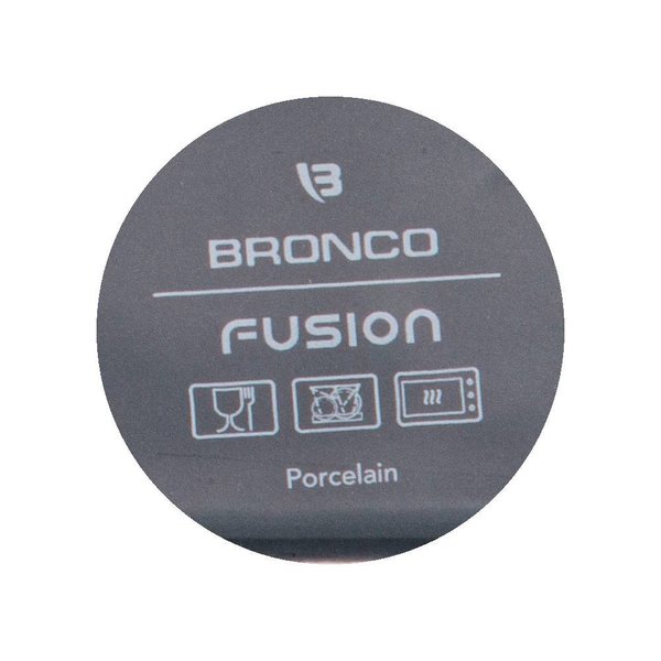 Пара чайная Bronco Fusion 220мл черный, фарфор