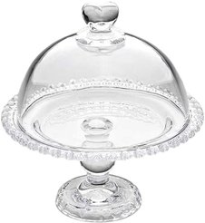 Блюдо на ножке Lefard Sweety 20,5х19,5см стекло, крышка стекло