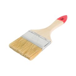 Кисть плоская 20мм Классик-Стандарт светлая натуральная щетина TOOLBERG 0111110