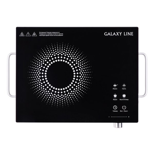 Плитка инфракрасная стеклокерамическая Galaxy LINE GL 3031 2000Вт