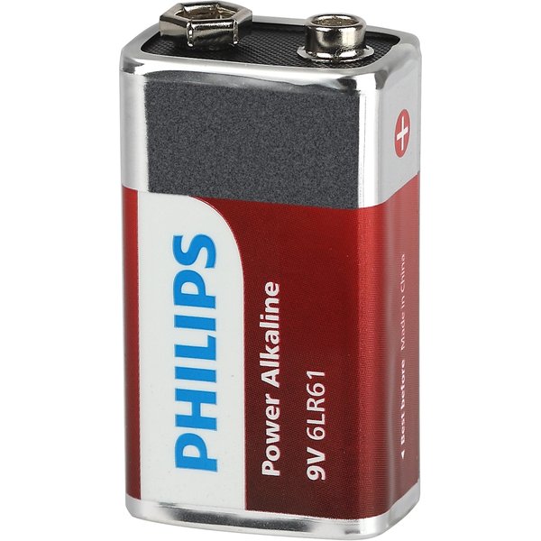 Батарейка алкалиновая Philips Power крона 1шт