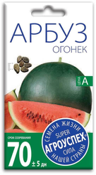 Семена Арбуз Огонек 1г (250)