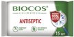 Салфетки влажные антисептические BioCos 15шт