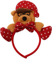 Ободок новогодний Медвежонок 21х25см SYTGA-1425062