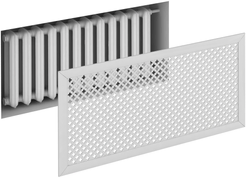 Экран для радиатора 120х60см Глория дуб сонома