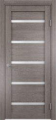 Дверь ДО Бавария-15 с замком и петлями финиш-пленка дуб эдисон серый 600х2000мм