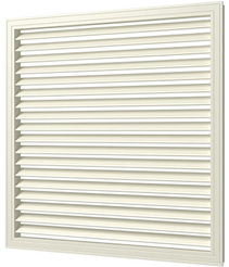 Решетка вентиляционная,профиль ПВХ,600х600,белая