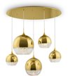 Светильник подвесной Maytoni Fermi P140-PL-170-5-G Золото 5хE27 60Вт