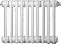 Радиатор стальной трубчатый Zehnder Charleston Retrofit 3037, 14 сек.1/2 бок.подк. RAL9016 (белый)