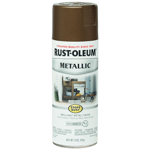 Эмаль антикоррозийная с эффектом металлик Rust-Oleum Stops Rust винтажная медь с