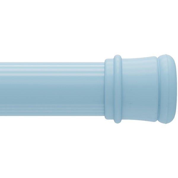 Карниз для ванной Milardo 110-200см прямой раздвижной, голубой арт.011A200M14