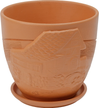 Горшок керамический Голландия d18см h18,5см v2,5л, высокий овал, терракот