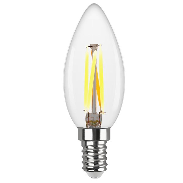 Лампа светодиодная REV FILAMENT 7Вт Е14 свеча 4000К свет нейтральный белый