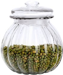 Банка д/сыпучих продуктов Mallony Bolla 750мл стекло, крышка стекло