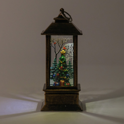 Фонарь светодиодный Ёлка 13х5см, SYSZB- 5325033