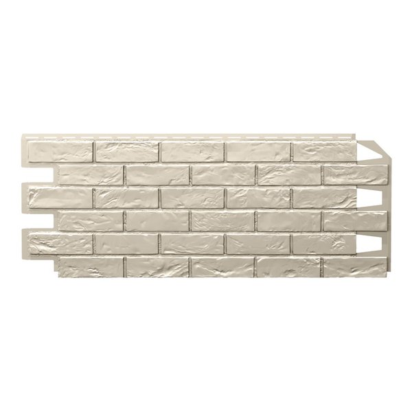 Панель фасадная Vilo Brick 1000х420х10мм кремовый