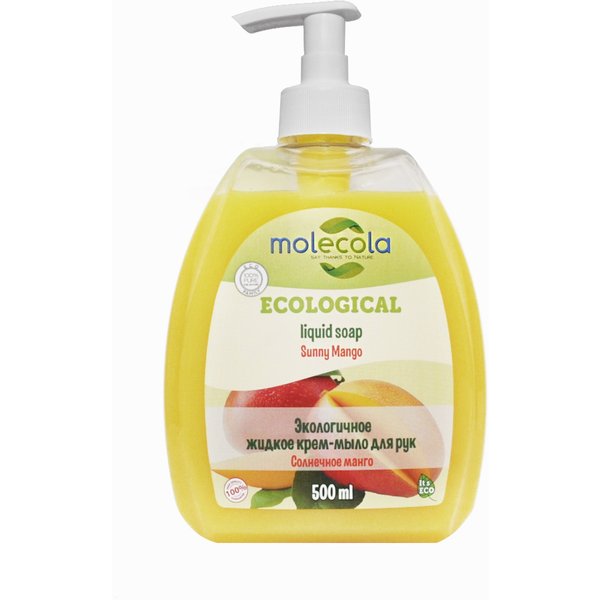Крем-мыло д/рук Molecola ЭКО 500мл Солнечное манго