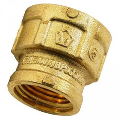 Муфта переходная 1"х1/2" в/в (латунь Rus),МР-У