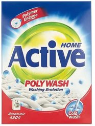 Порошок стиральный д/машины-автомат Active 450г Poly Wash