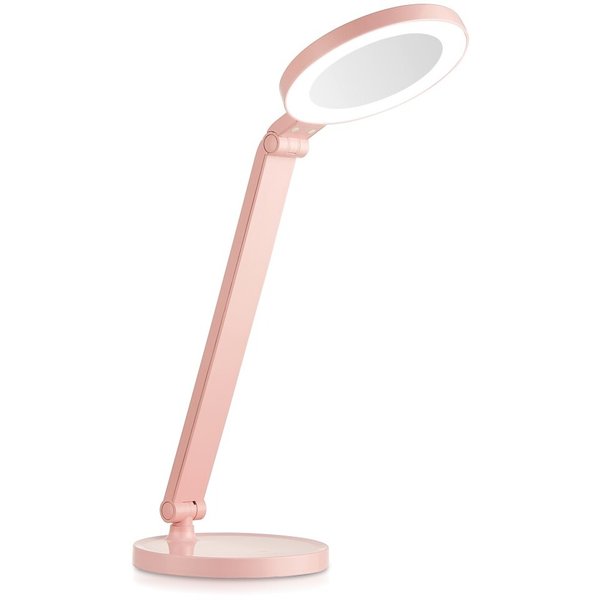 Лампа настольная Camelion LED 9Вт KD-824 C14 розовая с зеркалом